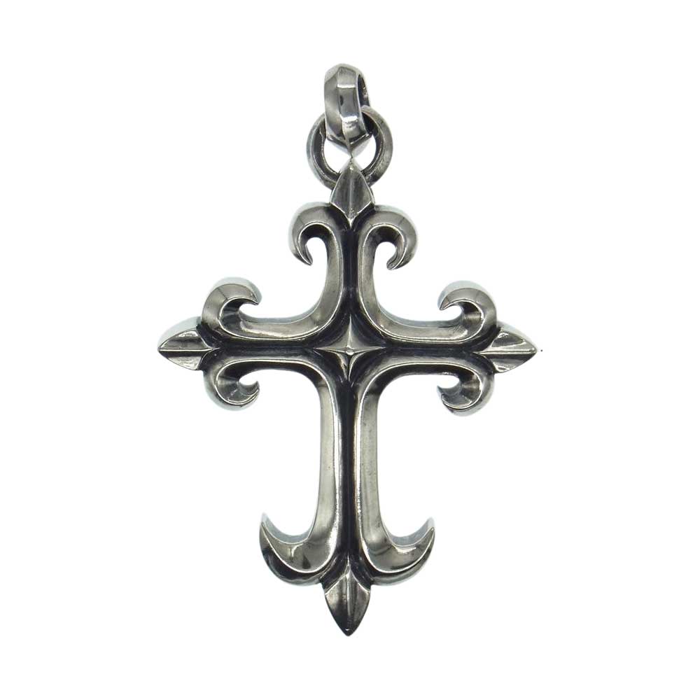 REID MFG リード エムエフジー RPT017 LARGE GOTHIC CROSS ラージ ゴシック クロス ペンダント シルバー系【中古】