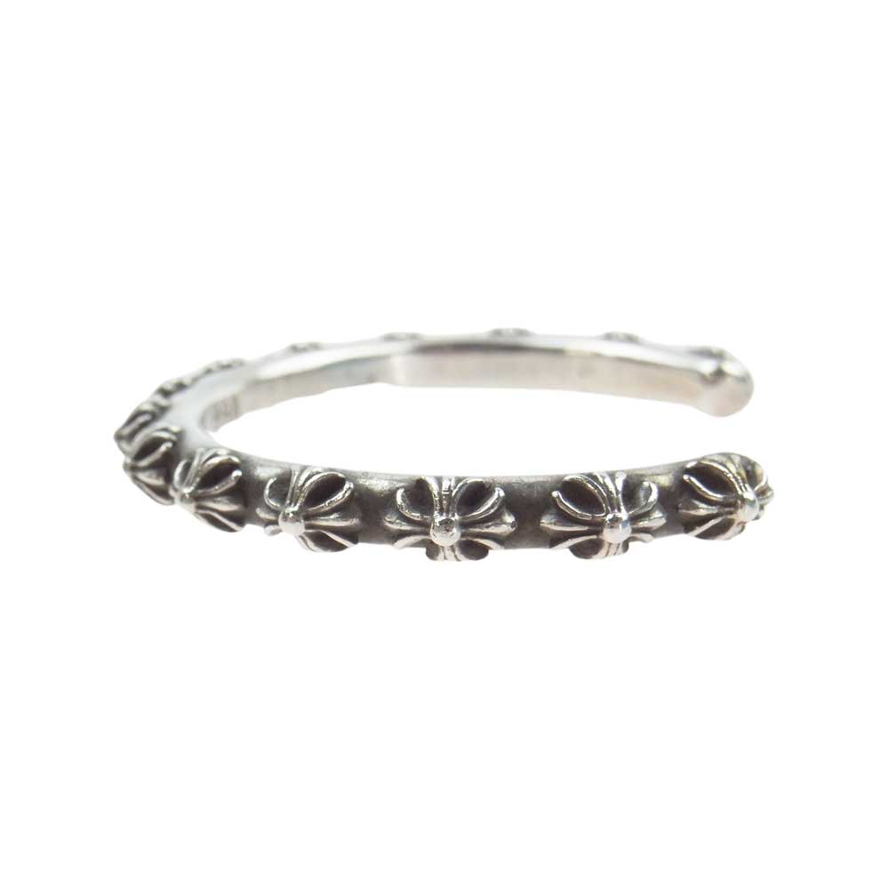 CHROME HEARTS クロムハーツ（原本無） BANGLE CROSS クロスバンド バングル シルバー系【中古】