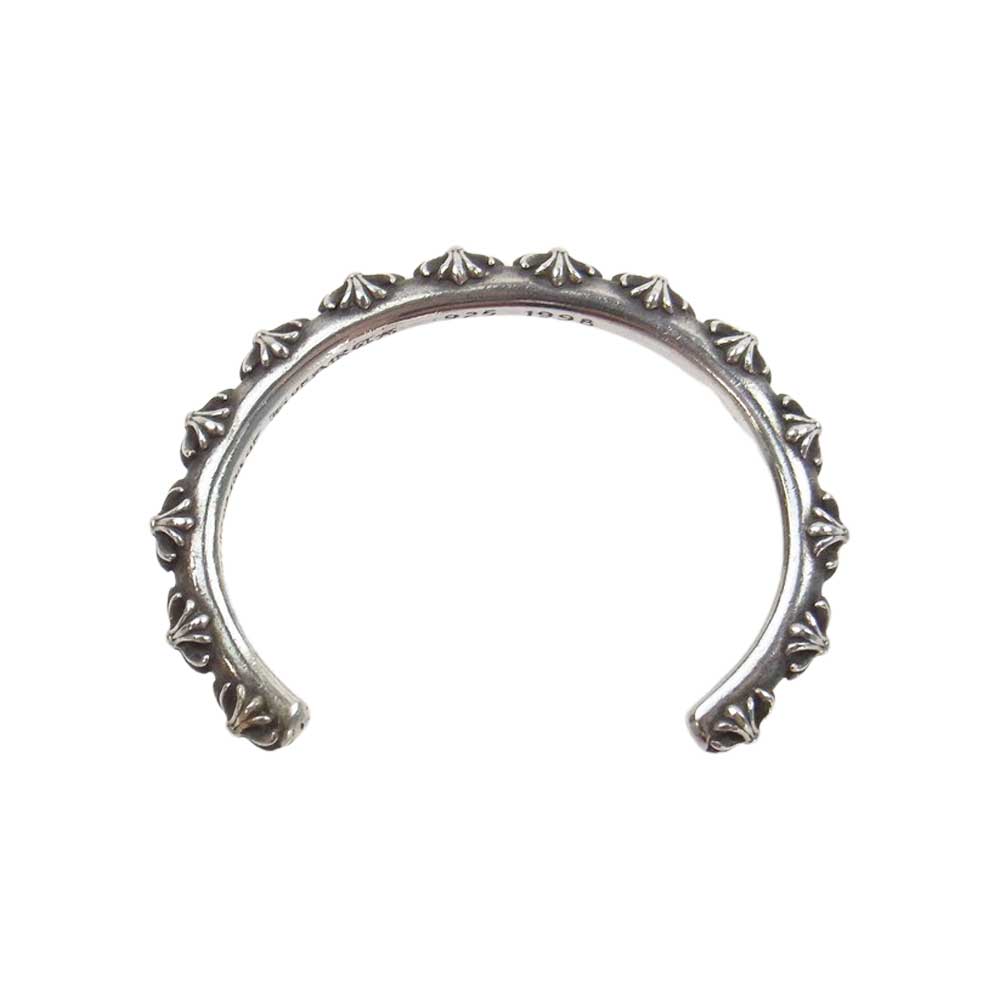 CHROME HEARTS クロムハーツ（原本無） BANGLE CROSS クロスバンド バングル シルバー系【中古】