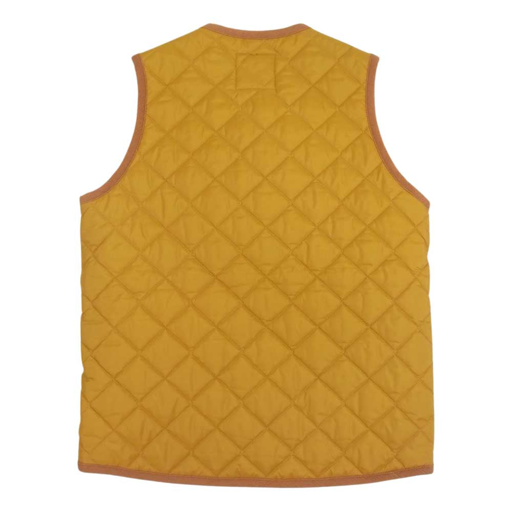 LAVENHAM ラベンハム THORNHAM VEST ソーンハム キルティング ベスト ヨークイエロー M【中古】