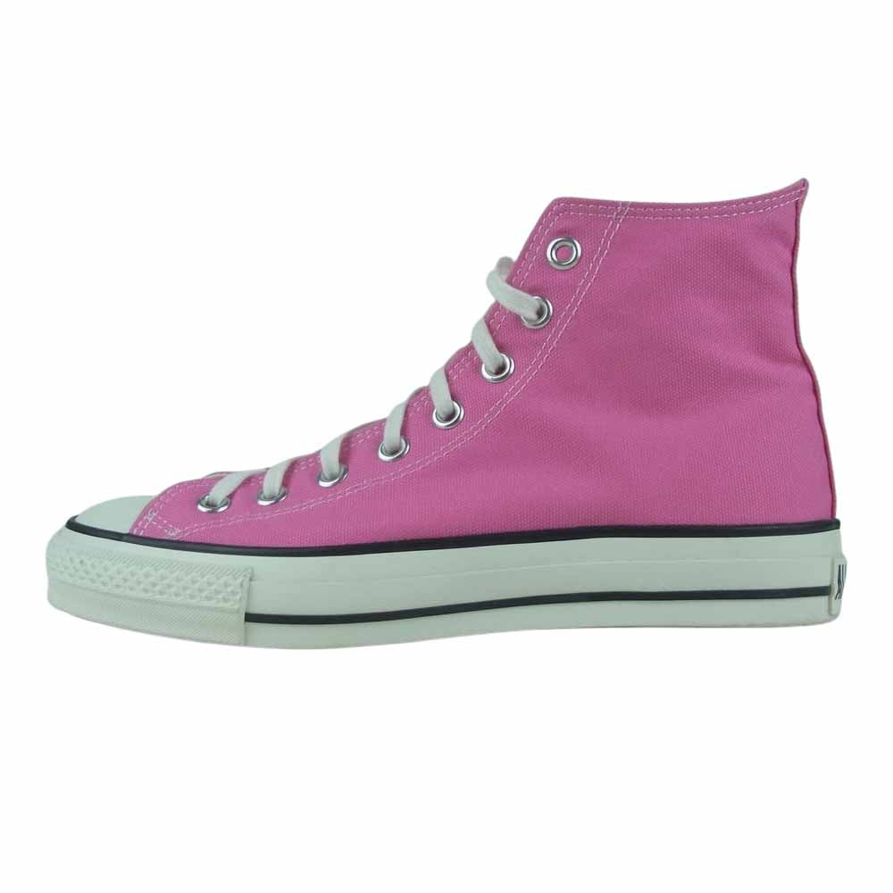 CONVERSE コンバース 31306580 CANVAS AS J HI PINK キャンバス オールスター ハイカット スニーカー ピンク系 8【美品】【中古】