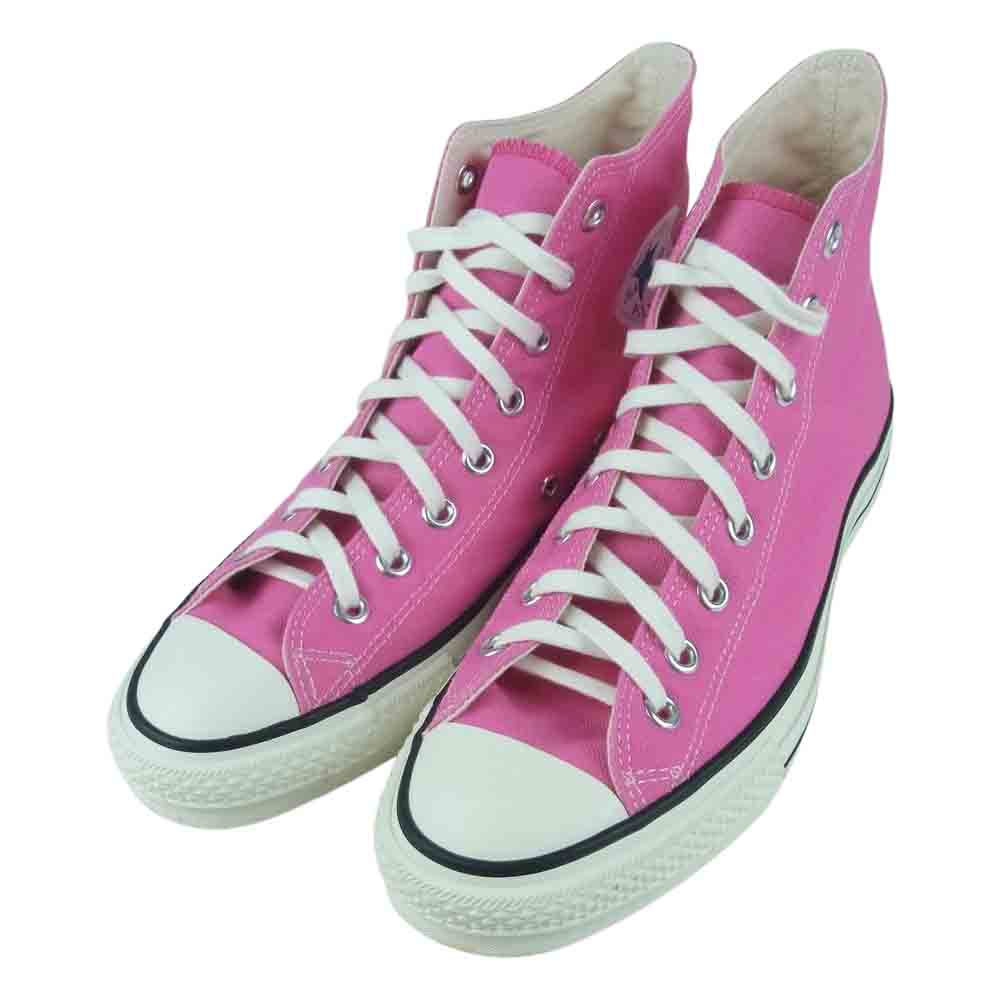 CONVERSE コンバース 31306580 CANVAS AS J HI PINK キャンバス オールスター ハイカット スニーカー ピンク系 8【美品】【中古】