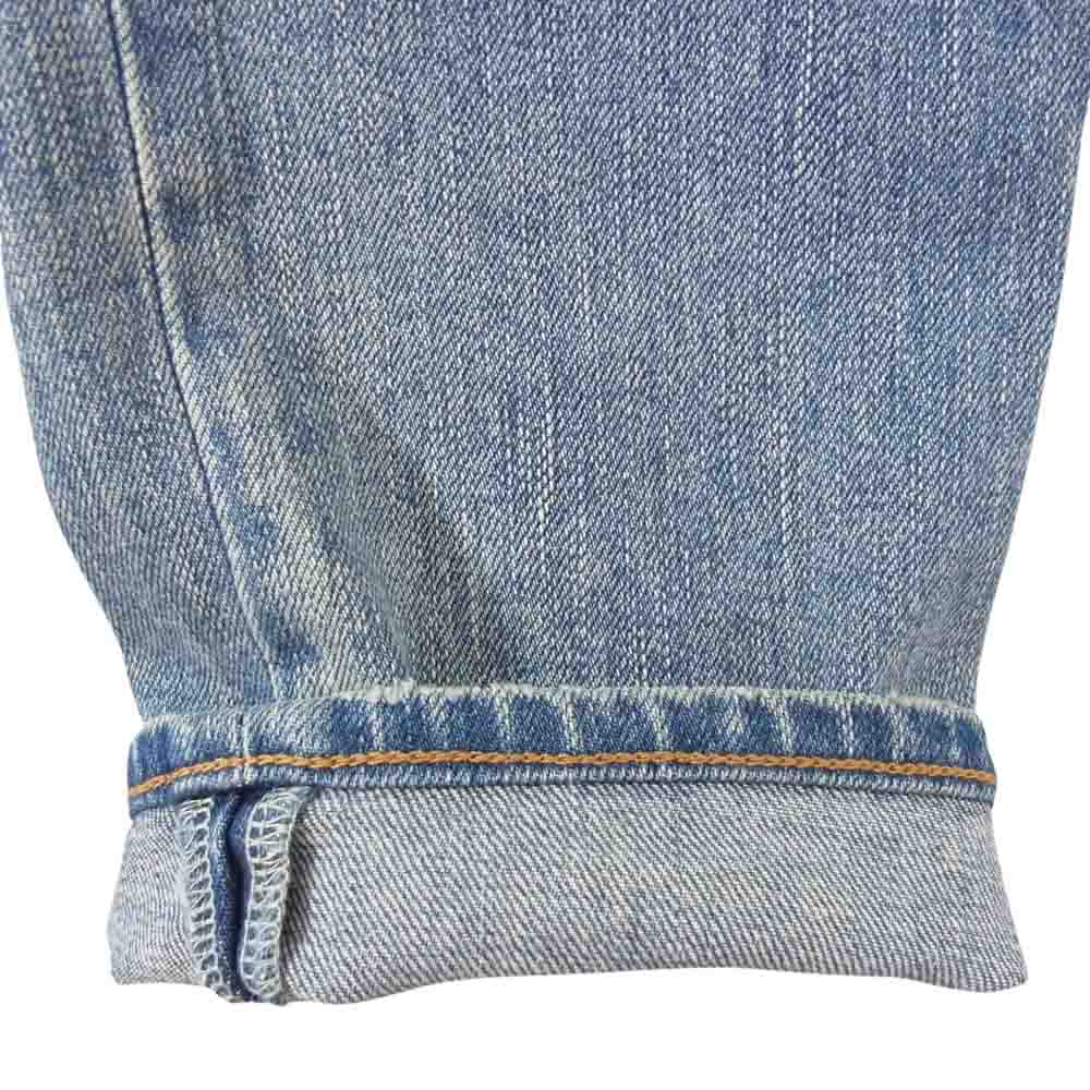 SAINT LAURENT サンローラン 454706 Y806K クラッシュ加工 スキニー ストレッチ デニム パンツ ジーンズ インディゴブルー系 30【中古】