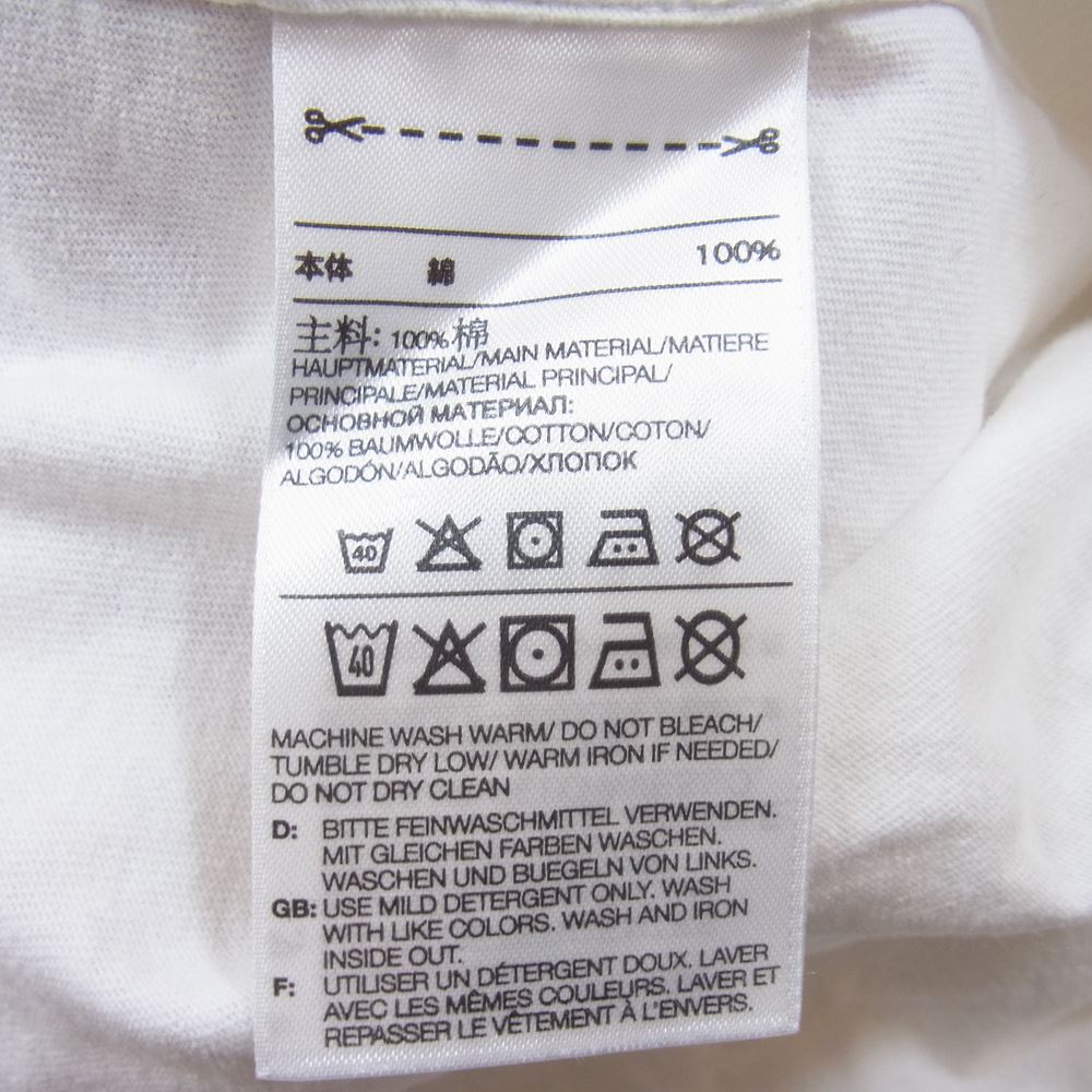 Yohji Yamamoto ヨウジヤマモト Y3 ワイスリー 20SS FT1373 ALLEWAY GRAPHIC SS TEE オールウェイ グラフィックプリント 半袖 Tシャツ オフホワイト系 M【中古】