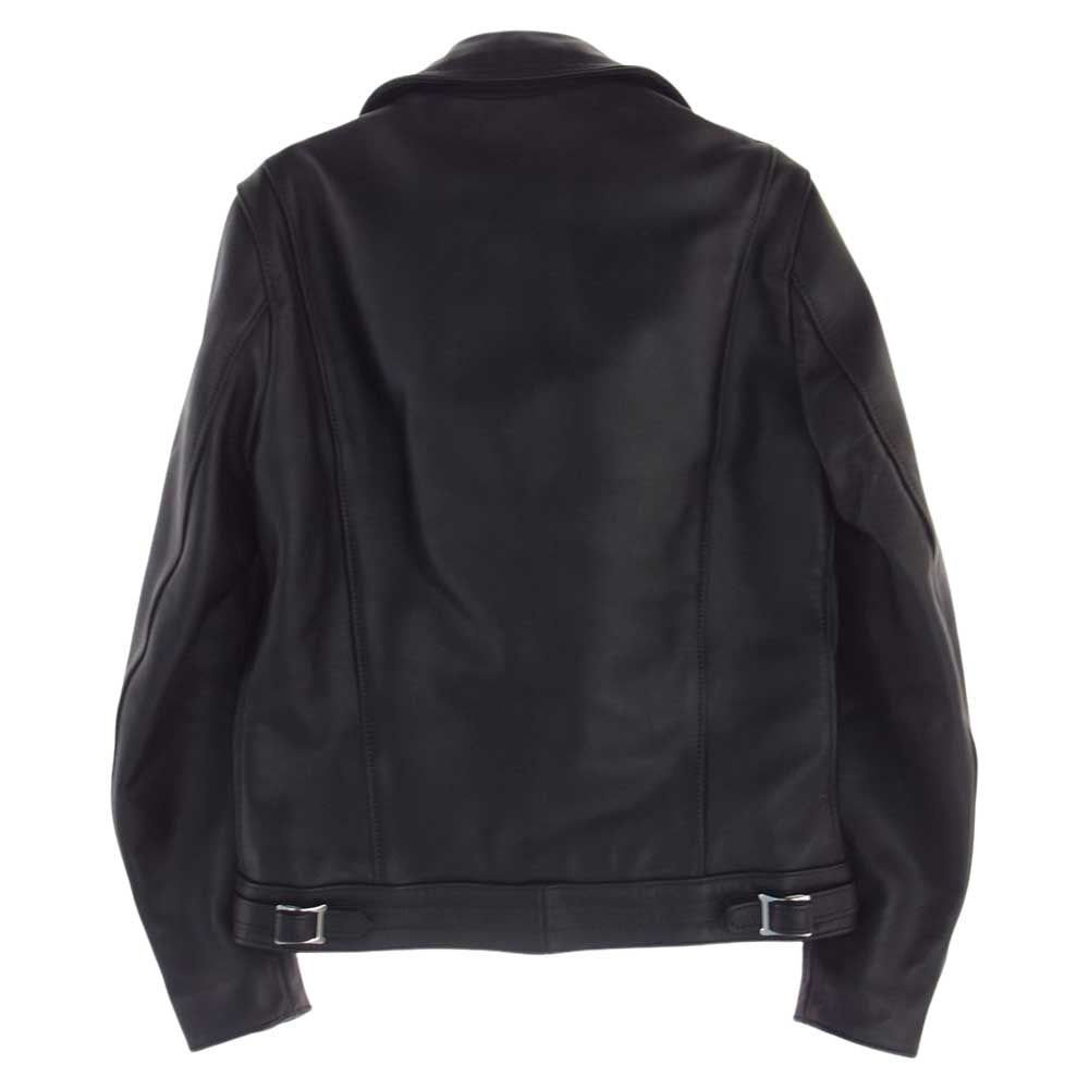 Lewis Leathers ルイスレザー CYCLONE サイクロン ダブル ライダース カウハイド レザー ジャケット ブラック系 36【中古】
