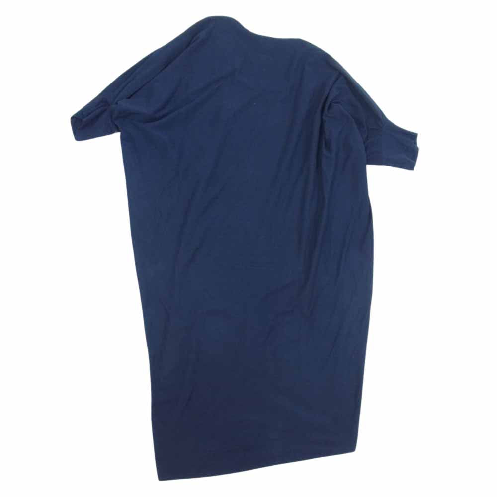 Vivienne Westwood ヴィヴィアンウエストウッド RED LABEL レッドレーベル LOVE ハート プリント 変形 カットソー ワンピース 半袖 ネイビー系 2【中古】