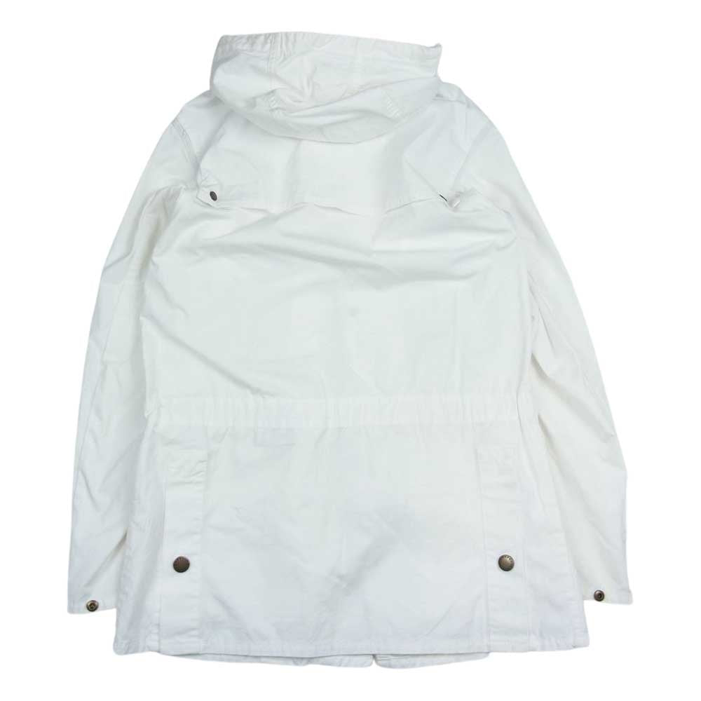 Barbour バブアー フーデット コート マウンテンパーカー ジャケット ホワイト系 30【中古】