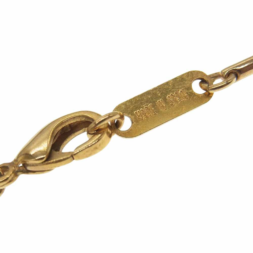 LOEWE ロエベ アナグラム ペンダント ネックレス ゴールド系【中古】