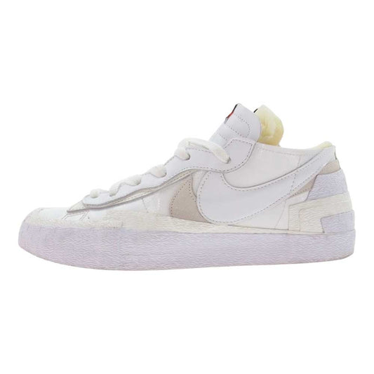NIKE ナイキ DM6443-100 × sacai サカイ BLAZER LOW ブレーザー ロー スニーカー ホワイト系 29cm【中古】