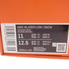 NIKE ナイキ DM6443-100 × sacai サカイ BLAZER LOW ブレーザー ロー スニーカー ホワイト系 29cm【中古】
