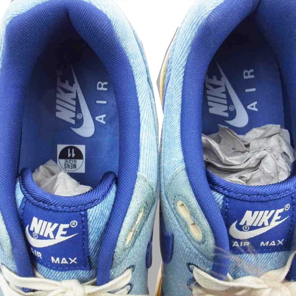 NIKE ナイキ DV3050-300 Nike Air Max 1 Premium エアマックス 1 プレミアム スニーカー インディゴブルー系 29cm【新古品】【未使用】【中古】
