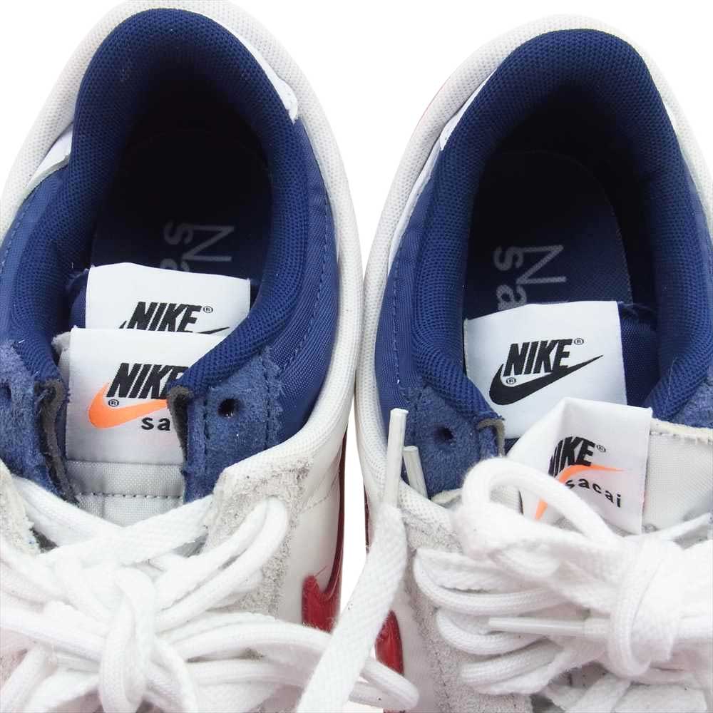 NIKE ナイキ DQ0581-100 × sacai サカイ Zoom Cortez ズーム コルテッツ スニーカー ホワイト系 29cm【中古】
