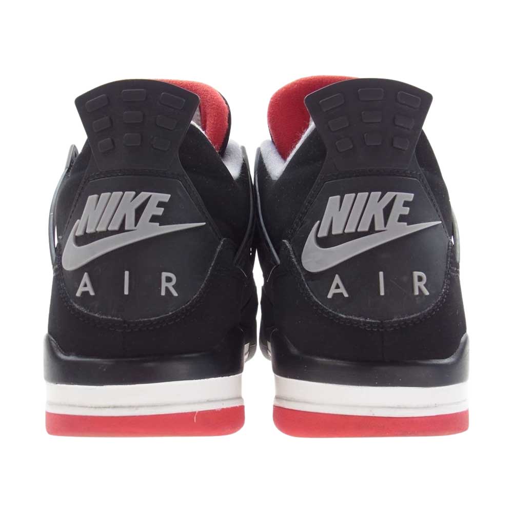 NIKE ナイキ 308497-060  Air Jordan 4 RETRO エアジョーダン 4 レトロ スニーカー  ブラック系 29cm【中古】