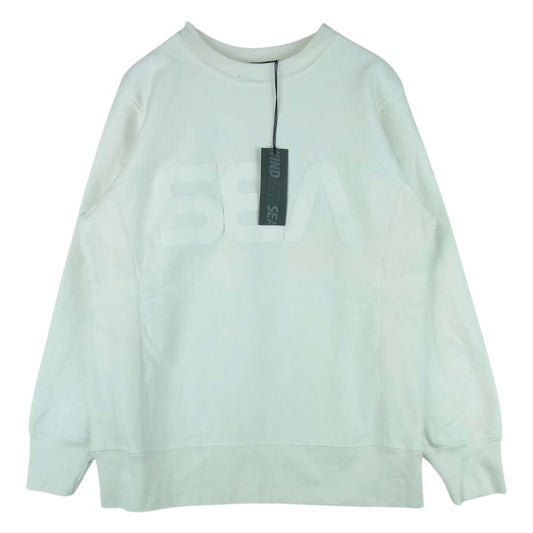 WIND AND SEA ウィンダンシー 20AW WDS-20A-TPS-07 SEA(SPC) SWEAT SHIRT クルーネック スウェット トレーナー ホワイト系 M【中古】