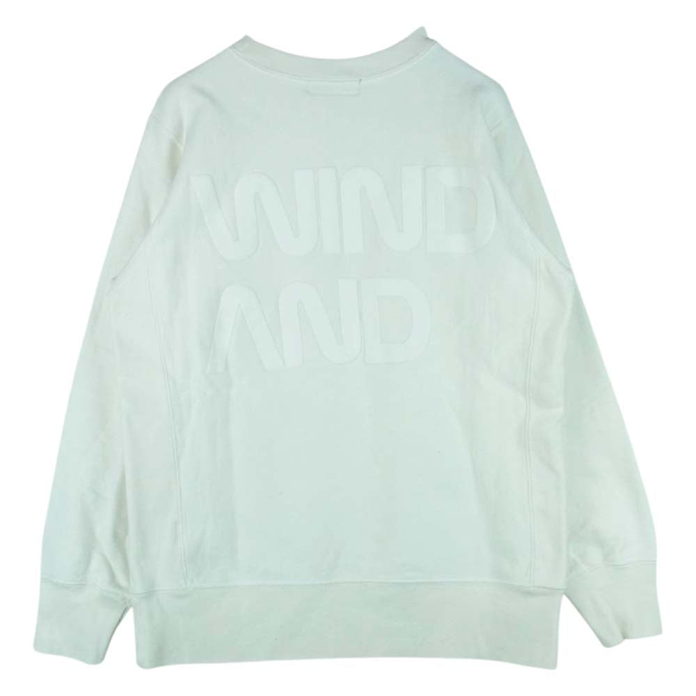 WIND AND SEA ウィンダンシー 20AW WDS-20A-TPS-07 SEA(SPC) SWEAT SHIRT クルーネック スウェット トレーナー ホワイト系 M【中古】
