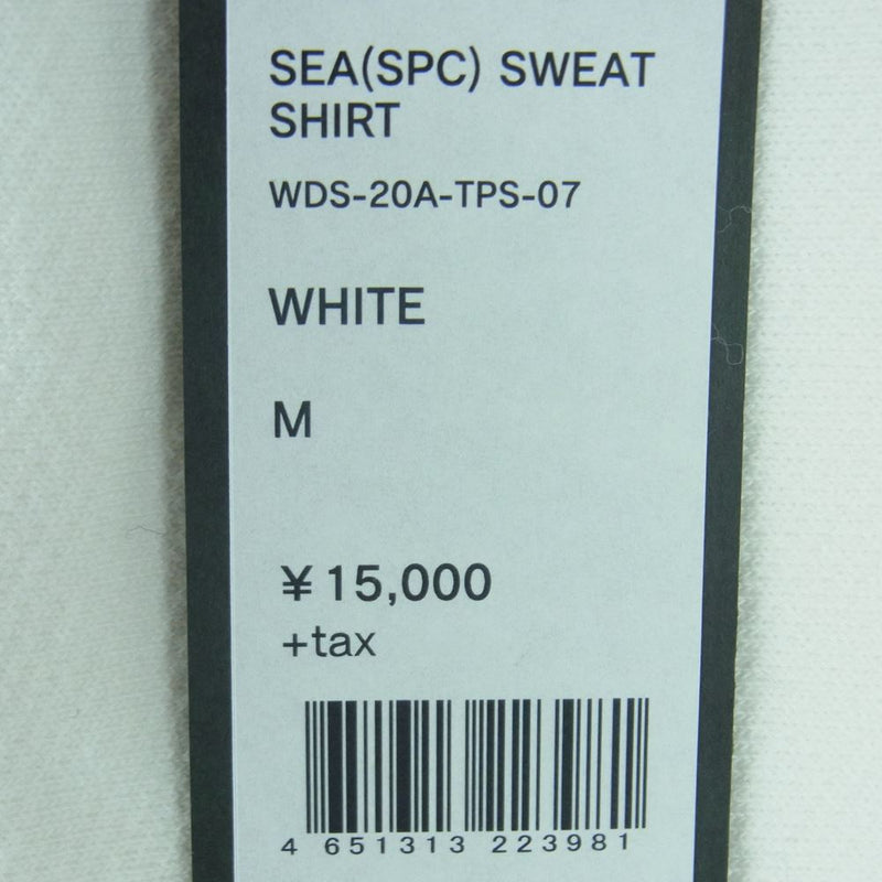 SEA(SPC) SWEAT SHIRT / white 20A-TPS-07 www.krzysztofbialy.com