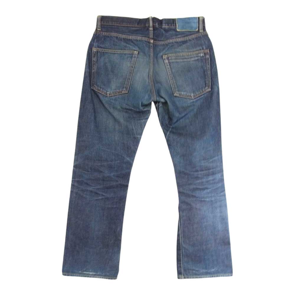 VISVIM ビズビム 13SS 0113105005002 SOCIAL SCULPTURE DENIM 03R ソーシャルスカルプチャー デニムパンツ インディゴブルー系 32【中古】