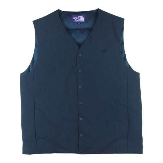 THE NORTH FACE ノースフェイス ND2860N PURPLE LABEL パープルレーベル DOWN VEST ダウン ベスト ダークネイビー系 M【中古】