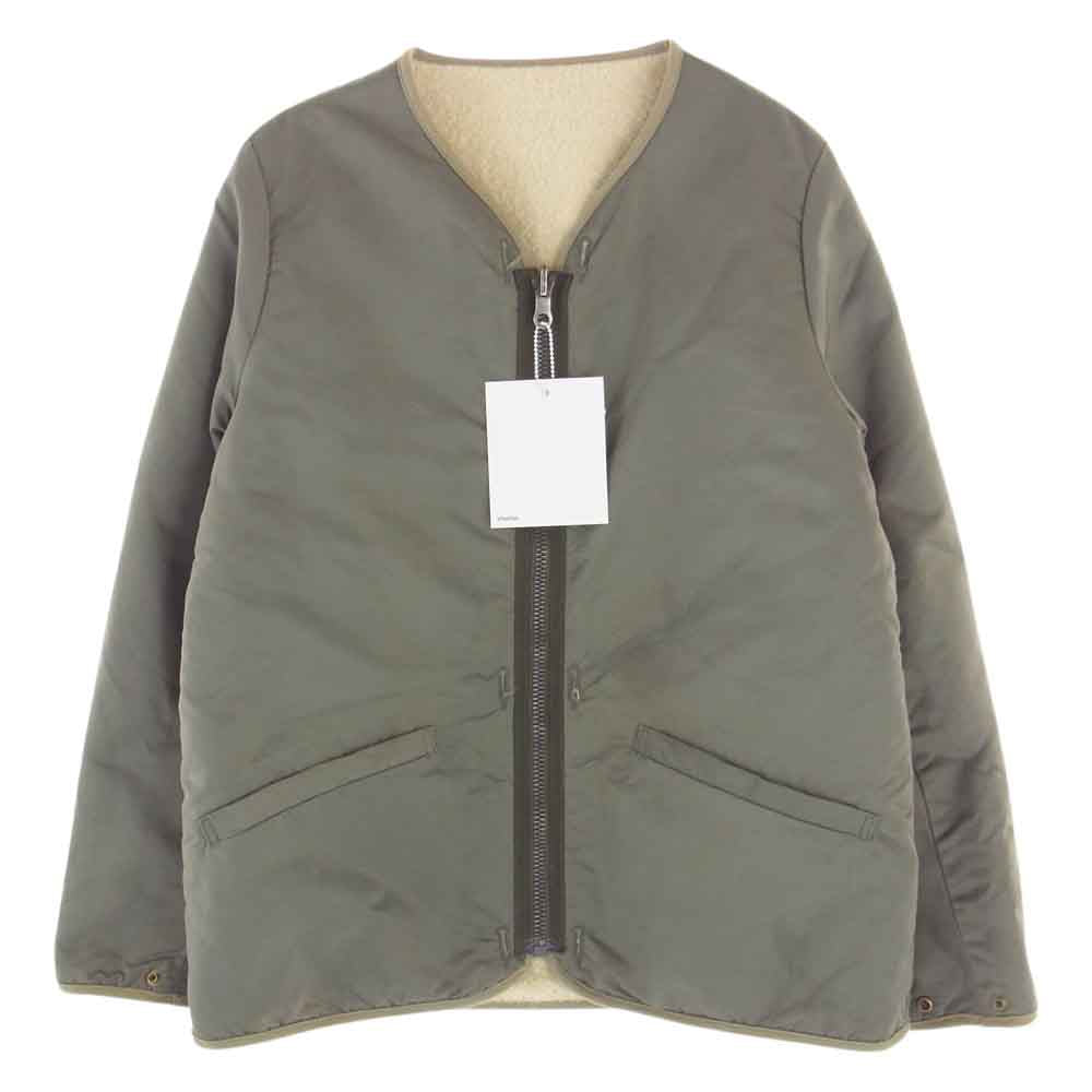 VISVIM ビズビム 16AW 0116205013036 IRIS LINER JKT アイリス リバーシブル ライナー ジャケット カーキ系 オフホワイト系 2【中古】