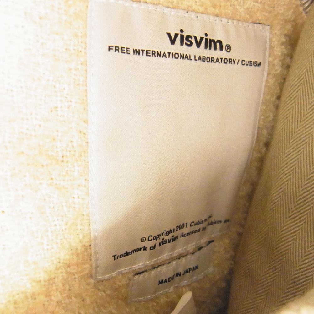 VISVIM ビズビム 16AW 0116205013036 IRIS LINER JKT アイリス リバーシブル ライナー ジャケット カーキ系 オフホワイト系 2【中古】