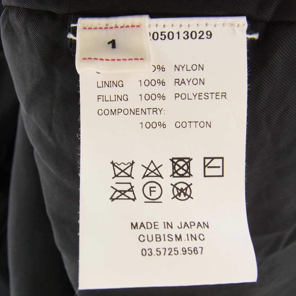 VISVIM ビズビム 18AW 0118205013029 COACH JKT 泥染 コーチジャケット ブラック系 1【中古】