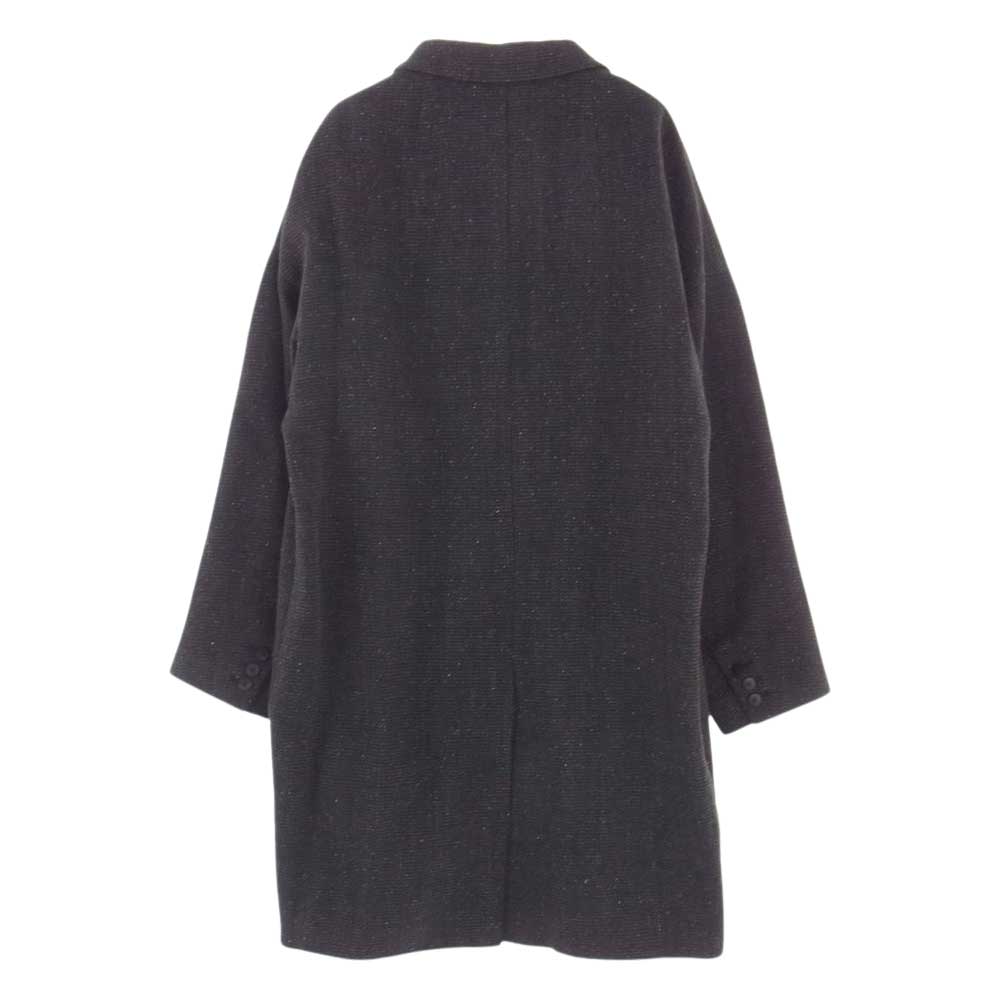 VISVIM ビズビム 21AW 0121205013011 HAMMONS COAT TWEED ハモンズ ツイード チェスターコート ダークグレー系 1【中古】