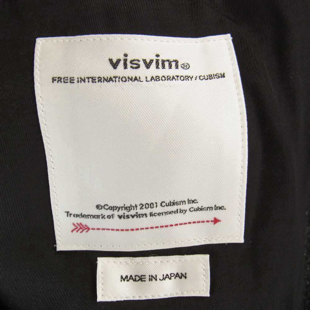 VISVIM ビズビム 21AW 0121205013011 HAMMONS COAT TWEED ハモンズ ツイード チェスターコート ダークグレー系 1【中古】
