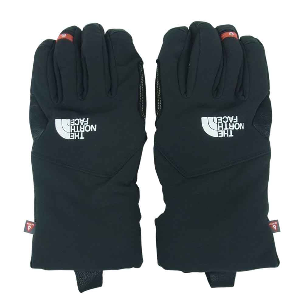 THE NORTH FACE ノースフェイス NF0A3M2U Summit Soft Shell Climbing Gloves サミット ソフトシェル クライミング グローブ 手袋 ブラック系 L【中古】