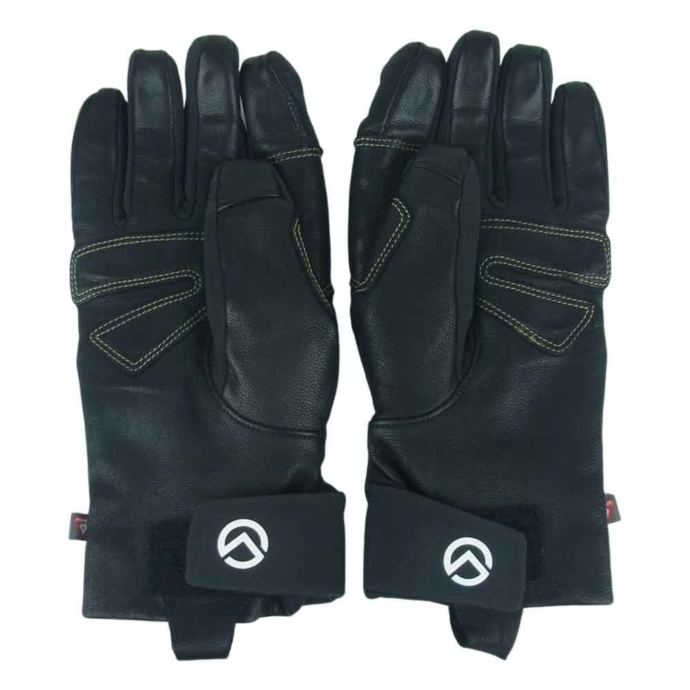 THE NORTH FACE ノースフェイス NF0A3M2U Summit Soft Shell Climbing Gloves サミット ソフトシェル クライミング グローブ 手袋 ブラック系 L【中古】