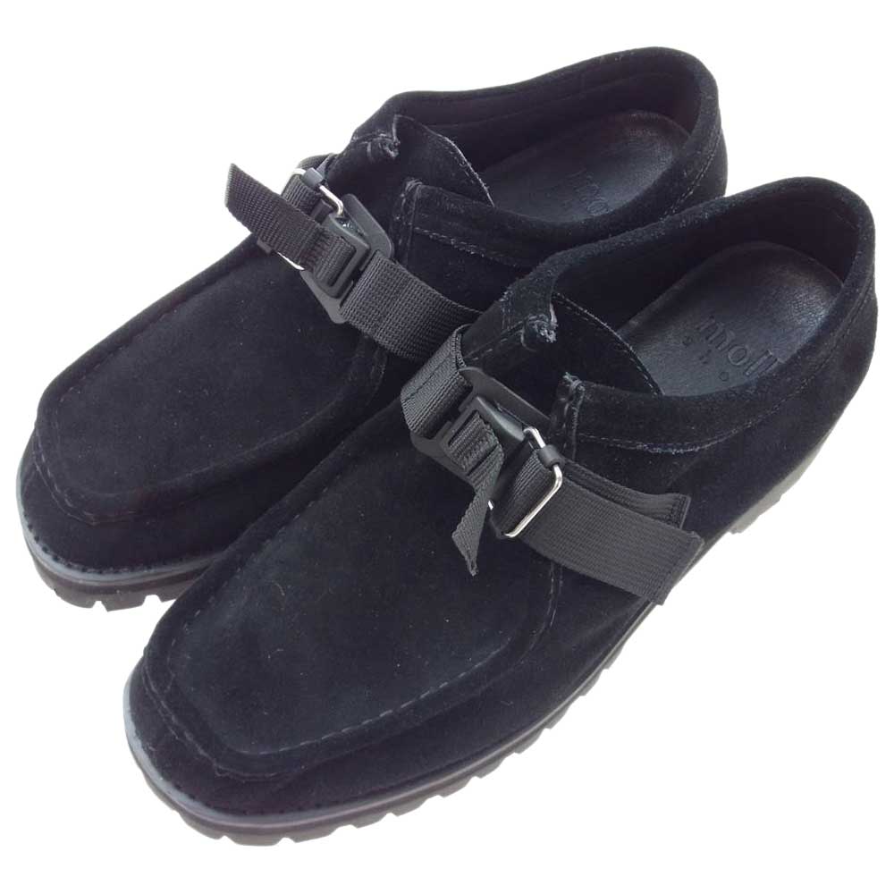 モールシューズ MLS210301-7 BELTED TIROLIAN SHOES ベルテッド チロリアンシューズ ブラック系 US9【美品】【中古】