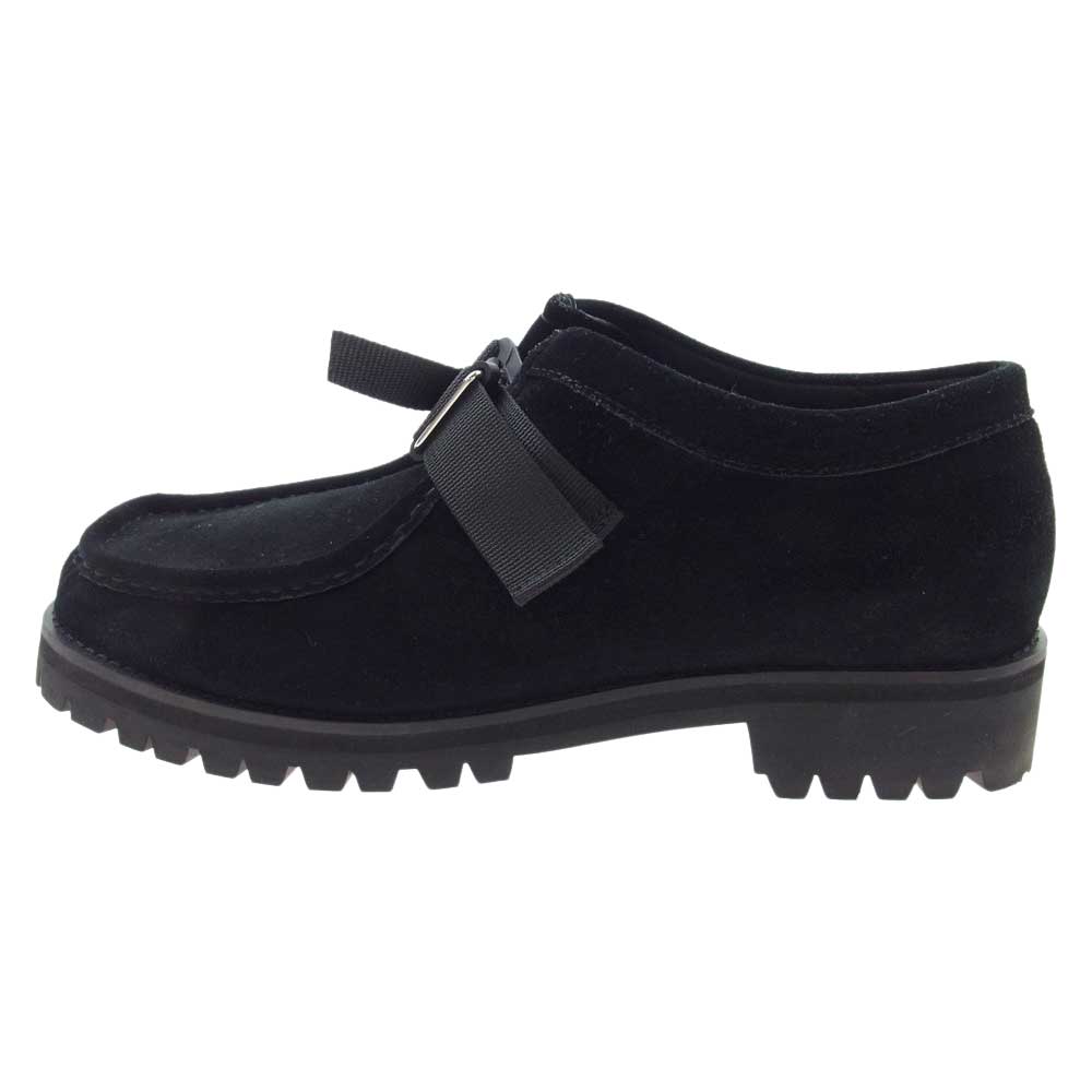 モールシューズ MLS210301-7 BELTED TIROLIAN SHOES ベルテッド チロリアンシューズ ブラック系 US9【美品】【中古】