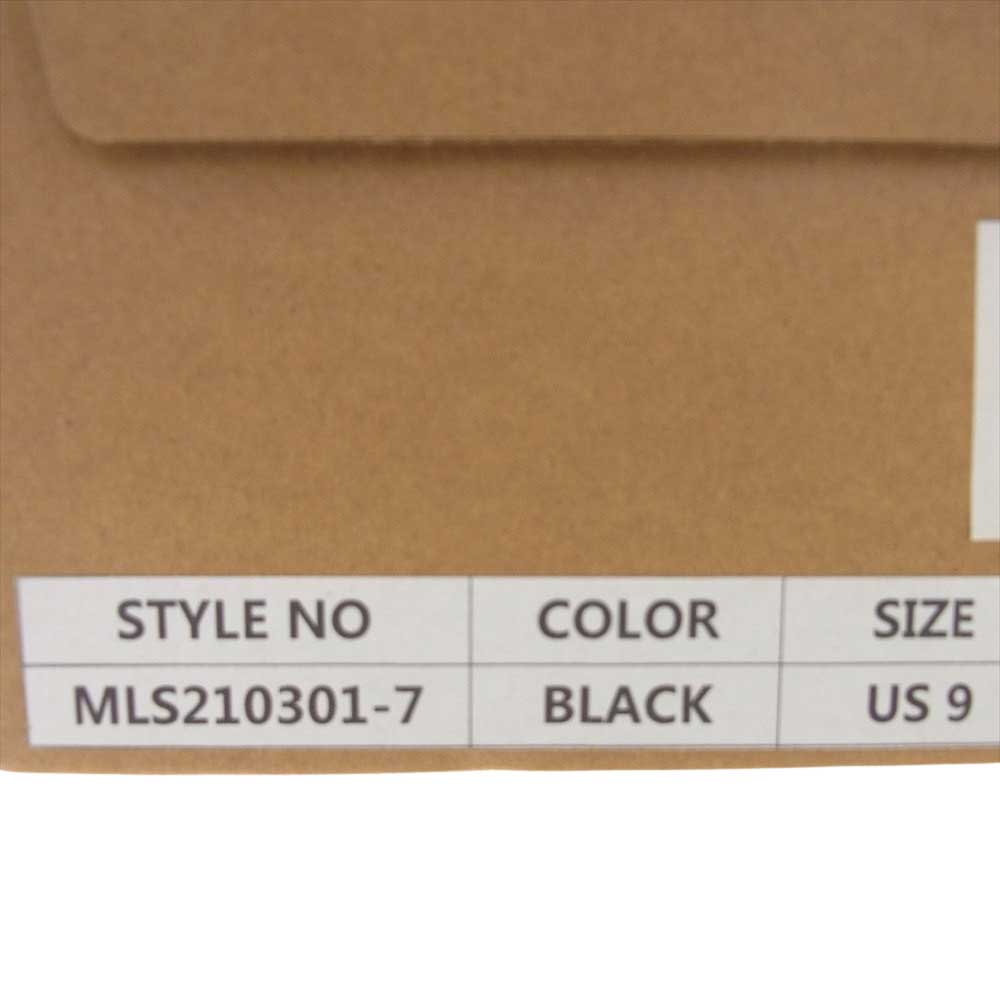 モールシューズ MLS210301-7 BELTED TIROLIAN SHOES ベルテッド チロリアンシューズ ブラック系 US9【美品】【中古】