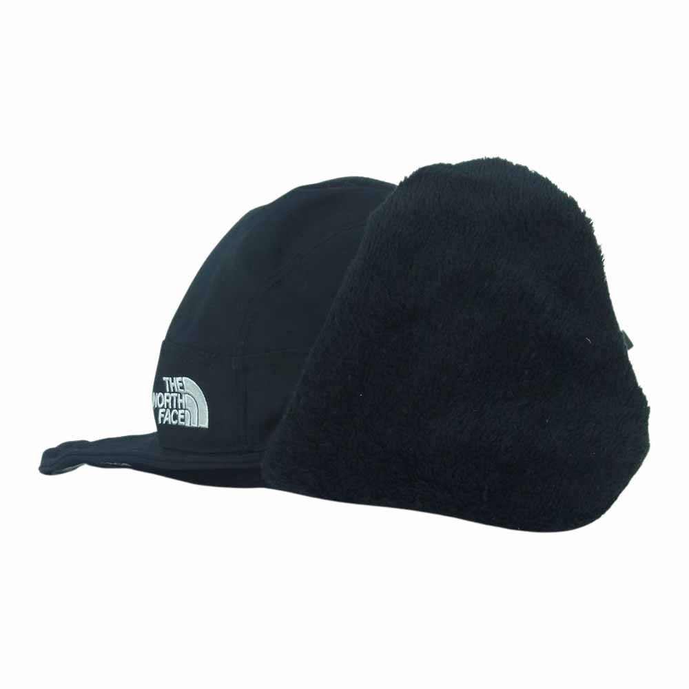 THE NORTH FACE ノースフェイス NN41917 Expedition Cap エクスペディション キャップ ナイロン フリース 帽子 ブラック系 L【中古】