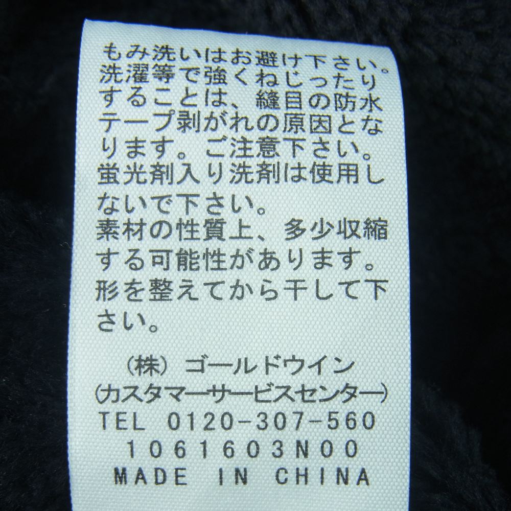 THE NORTH FACE ノースフェイス NN41917 Expedition Cap エクスペディション キャップ ナイロン フリース 帽子 ブラック系 L【中古】