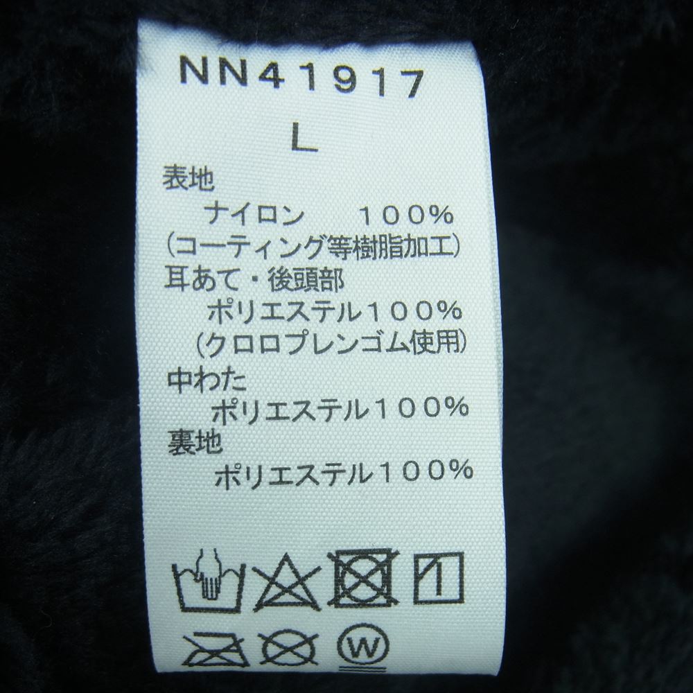 THE NORTH FACE ノースフェイス NN41917 Expedition Cap エクスペディション キャップ ナイロン フリース 帽子 ブラック系 L【中古】