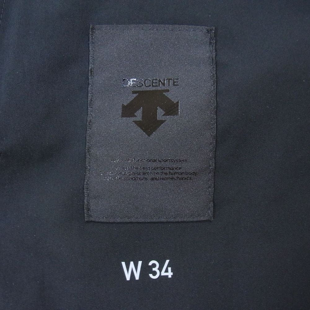 DESCENTE デサント DAMUGD91 ALLTERRAIN CURIOUS オルテライン キュリオス ハイブリッド ストレッチ ロング パンツ ブラック系 34【中古】