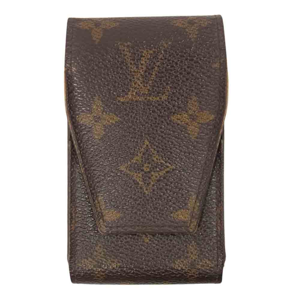LOUIS VUITTON ルイ・ヴィトン M63024 モノグラム エテュイ シガレットケース ブラウン系【中古】