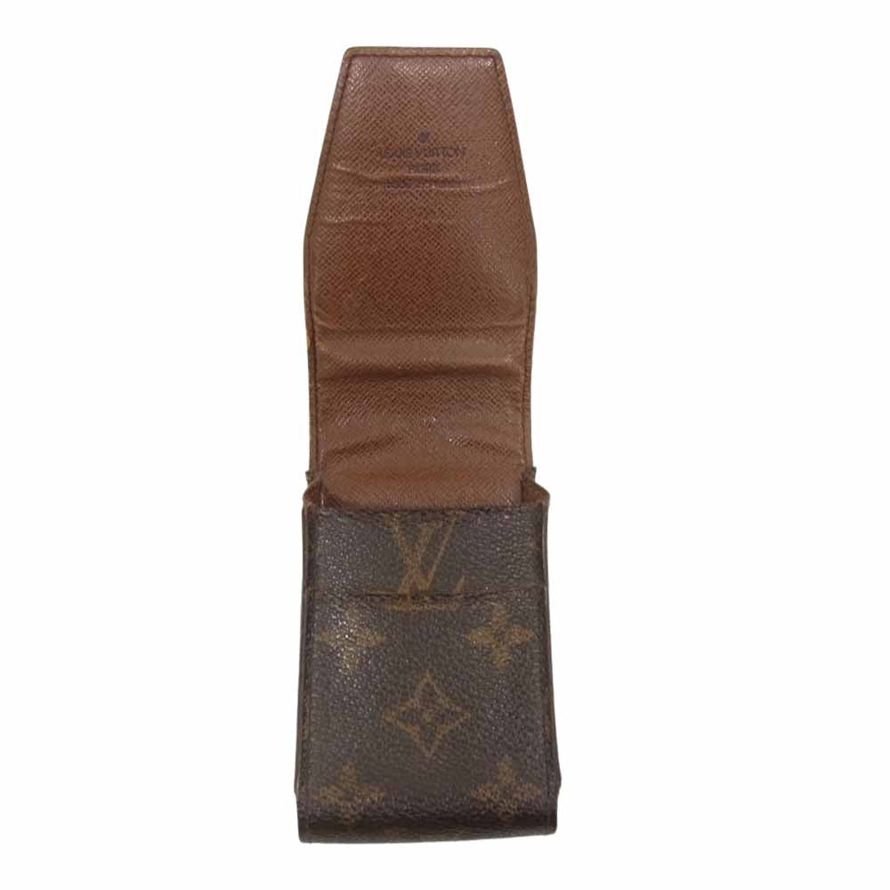 LOUIS VUITTON ルイ・ヴィトン M63024 モノグラム エテュイ シガレットケース ブラウン系【中古】