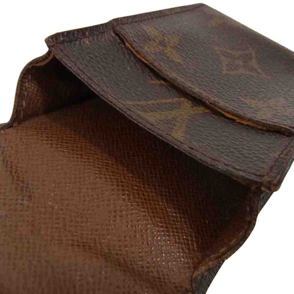 LOUIS VUITTON ルイ・ヴィトン M63024 モノグラム エテュイ シガレットケース ブラウン系【中古】