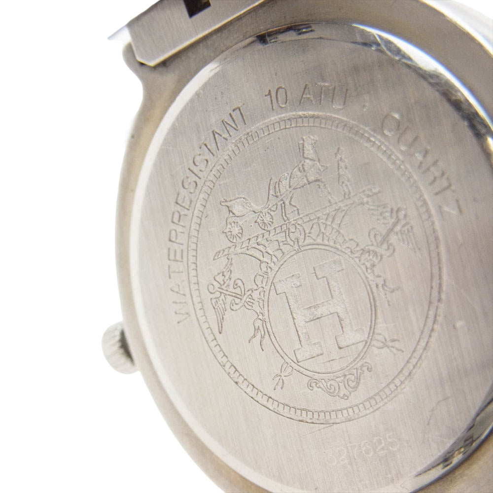 HERMES エルメス Captain Nemo キャプテンニモ 10 ATU クォーツ ウォッチ 腕時計 シルバー系【中古】