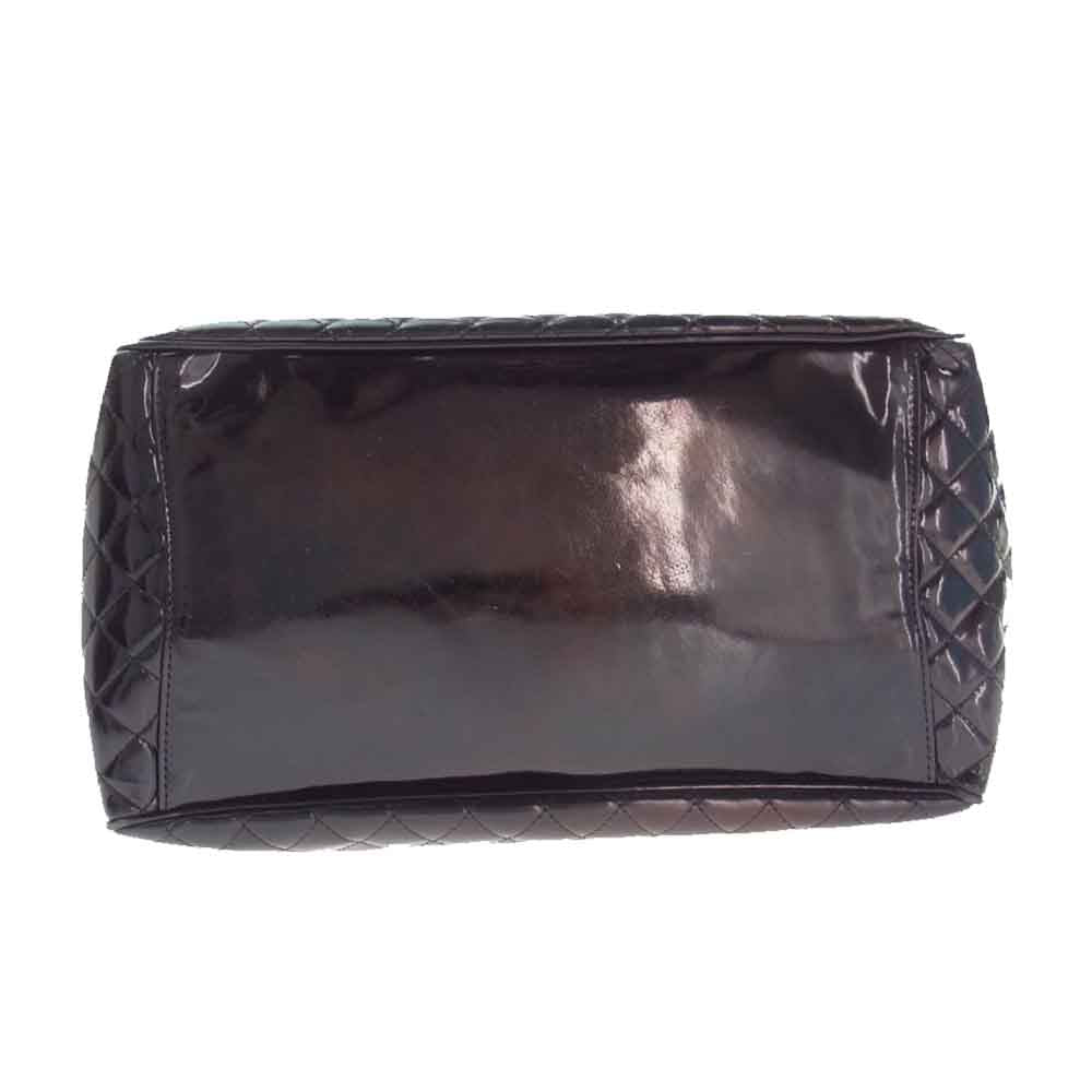 CHANEL シャネル マトラッセ ゴールド金具 12番台 パテント レザー 2WAY ショルダーバッグ【中古】