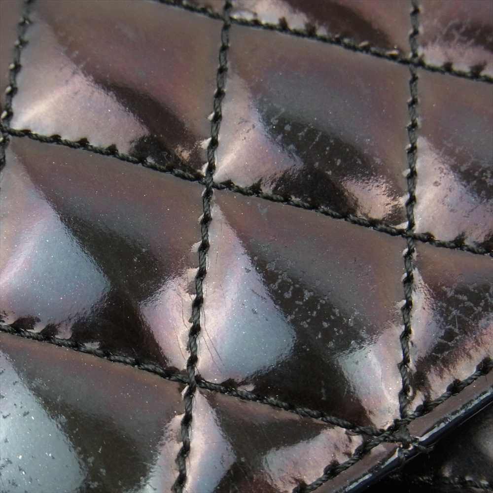 CHANEL シャネル マトラッセ ゴールド金具 12番台 パテント レザー 2WAY ショルダーバッグ【中古】