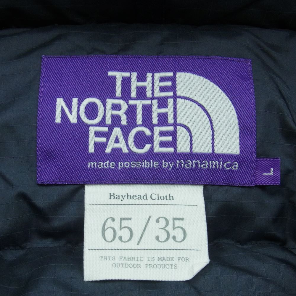 THE NORTH FACE ノースフェイス ND2068N PURPLELABEL パープルレーベル 65/35 Mountain Short Down Parka マウンテン ショート ダウン パーカ ジャケット ダークネイビー系 L【中古】