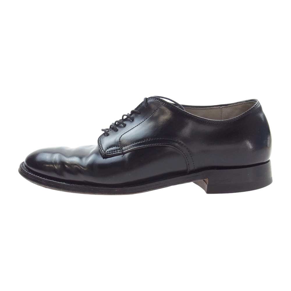 ALDEN オールデン 11AW 53669 WH-K101 × JUNYA WATANABE MAN ジュンヤワタナベマン コードバン プレーントゥ レザー シューズ ブラック系【中古】