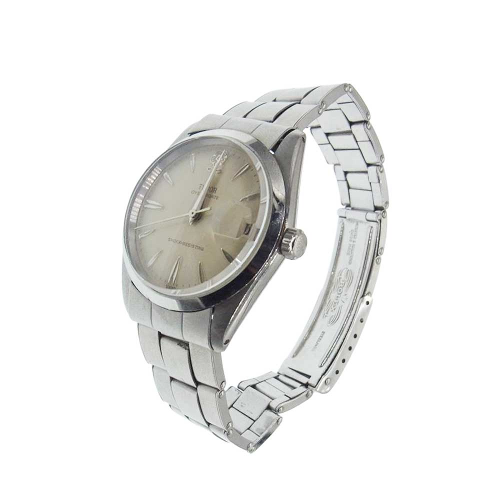 TUDOR チュードル 7962 60s オイスターデイト デカ薔薇 リストウォッチ 手巻 腕時計 シルバー系【中古】
