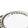 CHROME HEARTS クロムハーツ（原本有） クラシック ベイビー フローラル クロス リング シルバー系 ９号程度【中古】