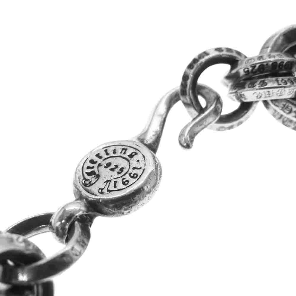 CHROME HEARTS クロムハーツ（原本無） Double B Ring Bracelet ダブル B リング ブレスレット【中古】