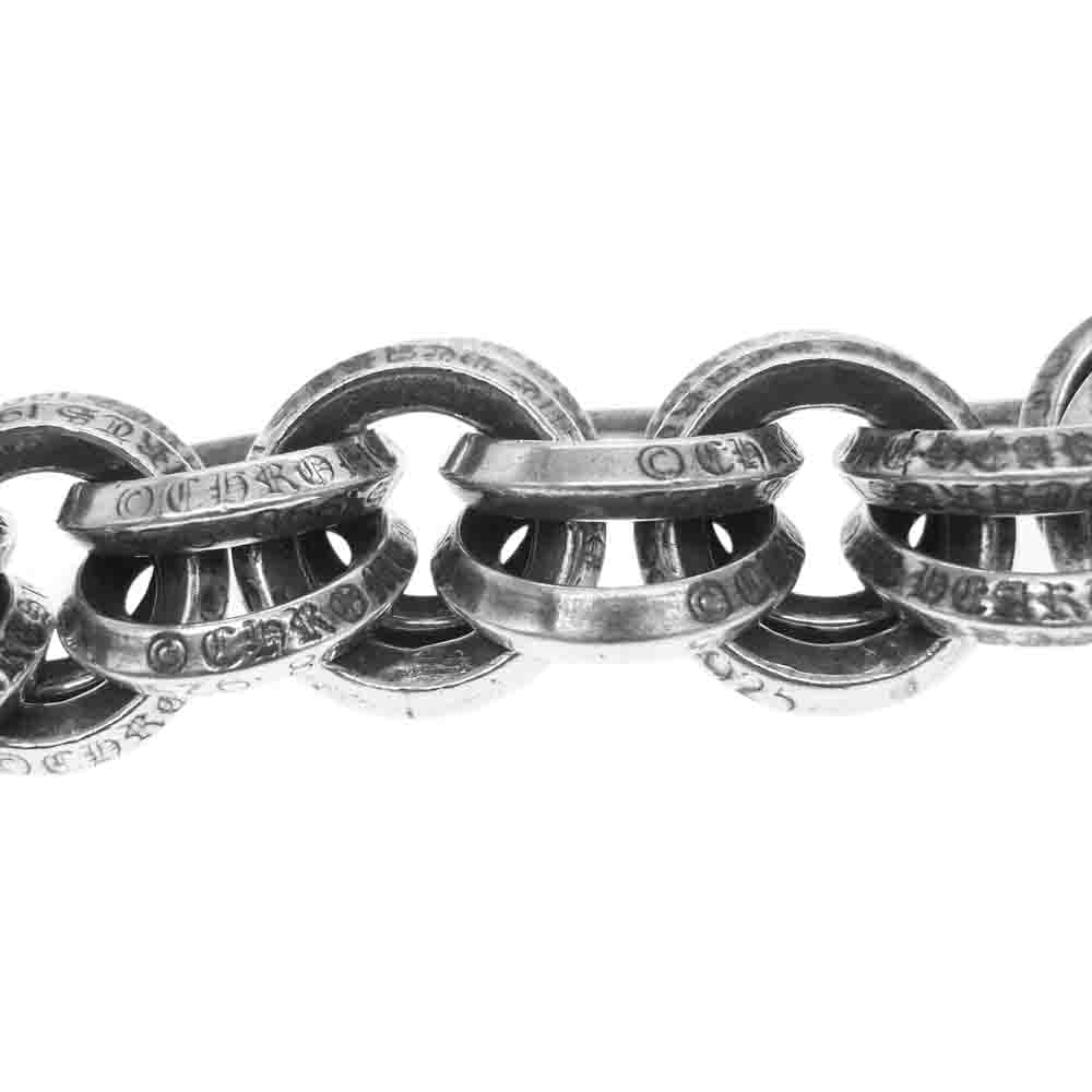 CHROME HEARTS クロムハーツ（原本無） Double B Ring Bracelet ダブル B リング ブレスレット【中古】