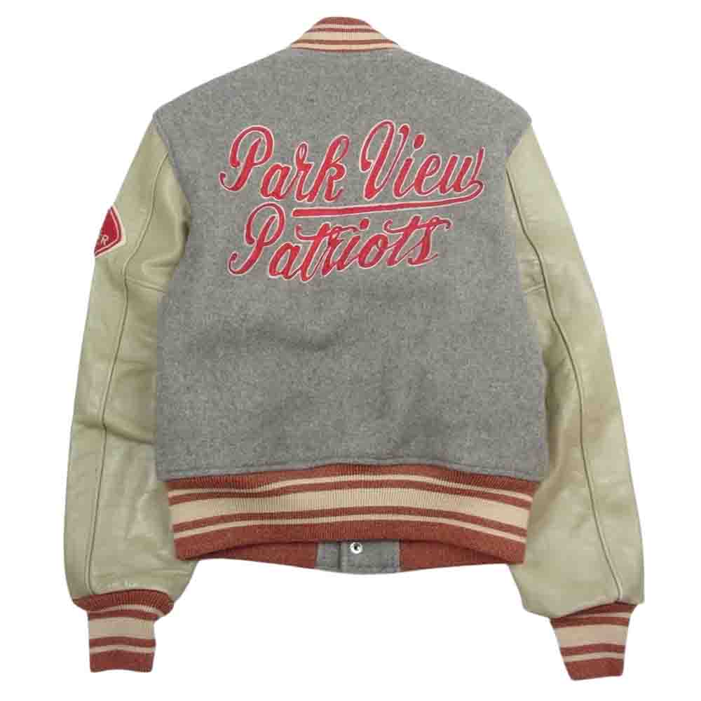 STYLE EYES スタイルアイズ M16430 WOOL MELTON AWARD JACKET スタジャン ウールメルトン アワードジャケット 東洋エンタープライズ ベージュ系 38【中古】