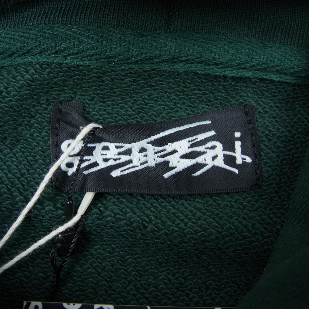 HYSTERIC GLAMOUR ヒステリックグラマー × genzai Sagara Collage Hoodie プルオーバー スウェット パーカー グリーン系 M【新古品】【未使用】【中古】